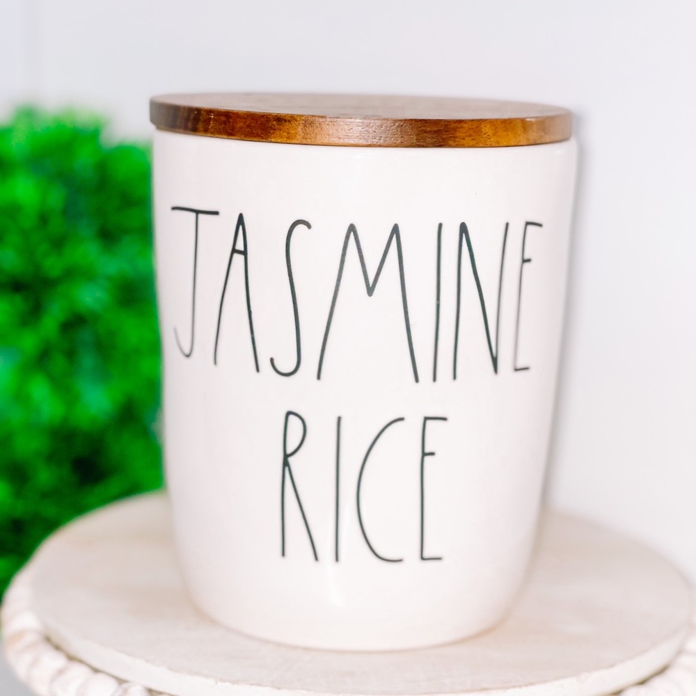 Rae Dunn JASMINE RICE cellar